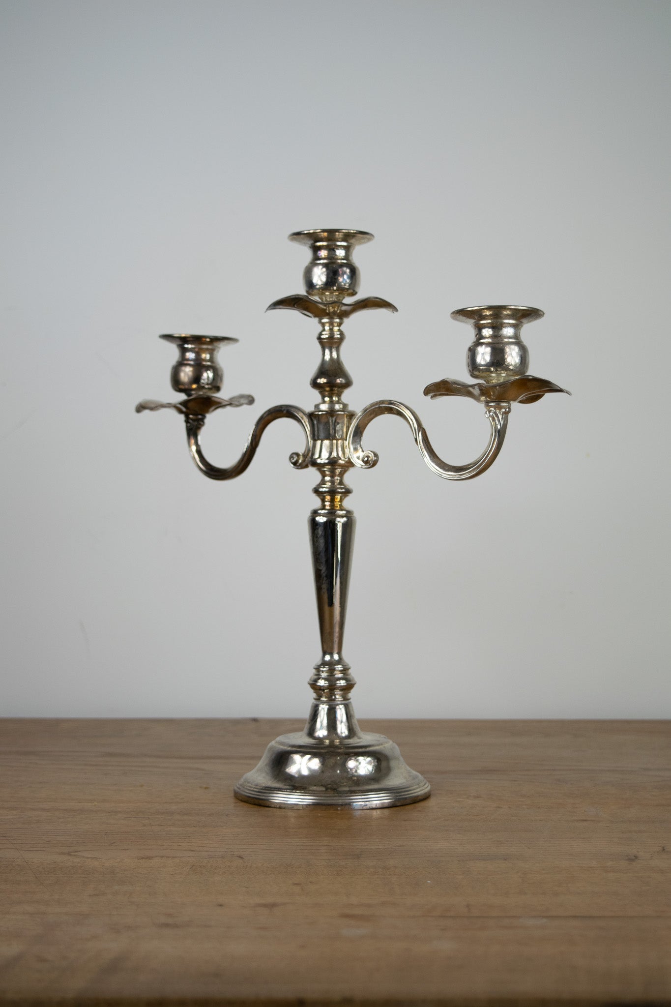 Vintage Silver Candelabra