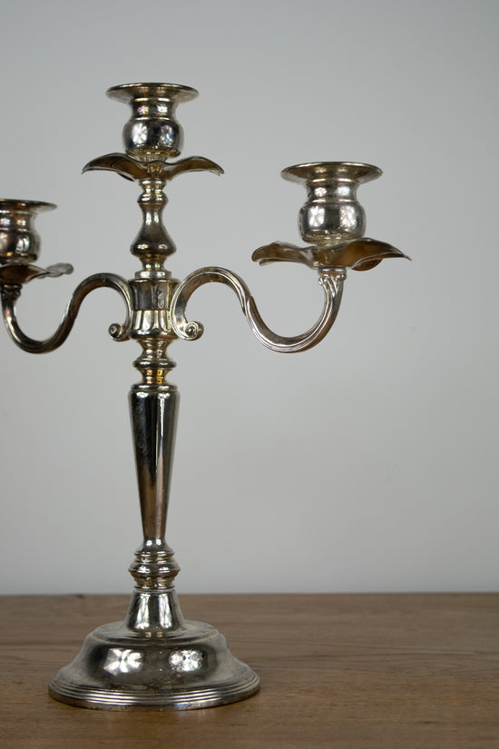 Vintage Silver Candelabra